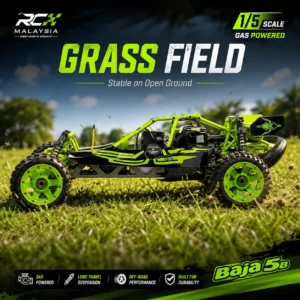 🎉2.4G RC Racing Car 90km/h SY Baja 1/5 5B 30cc Gas 2 Stroke Engine off road Truck Gasoline Powered with Radio Controller🏎️