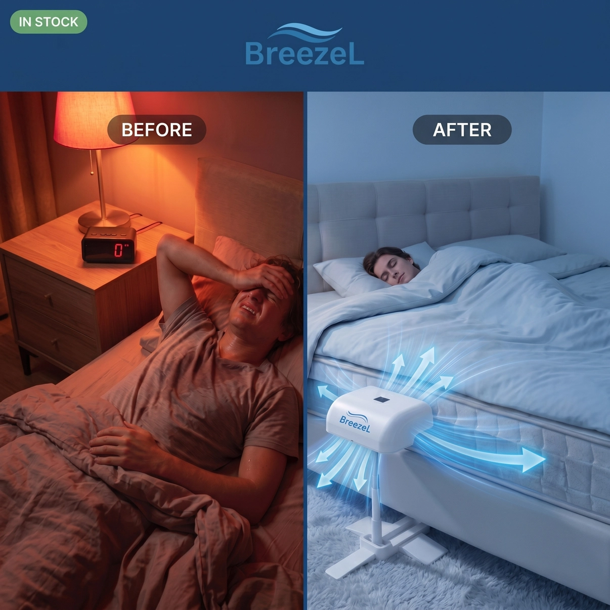 BreezeL™ Bed Cooling Fan - Image 9