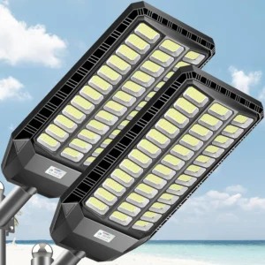 💥Last Day Buy 1 Get 1 Free $14💥9000W Pro Large Solar Street Lights Outdoor